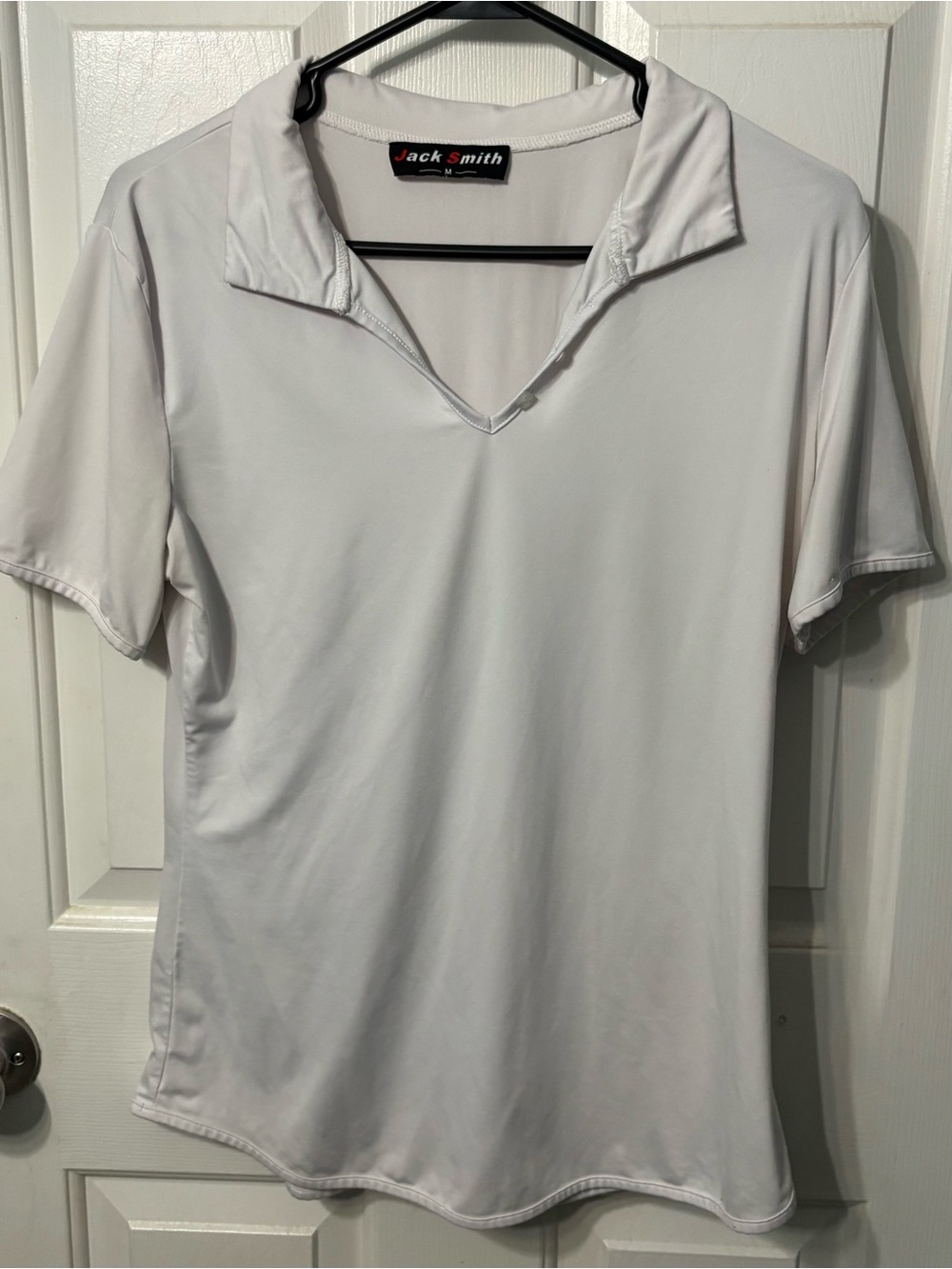 Jack Smith Women's White Short-Sleeve Polo Tee